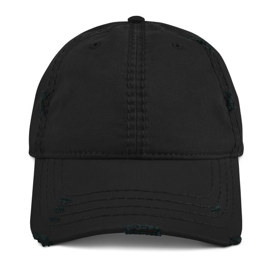 SOCIAL ERROR embroidered Error cap in black, front view
