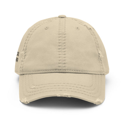 SOCIAL ERROR embroidered Error cap in khaki, front view
